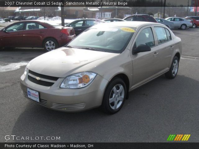 2007 Chevrolet Cobalt LS Sedan in Sandstone Metallic