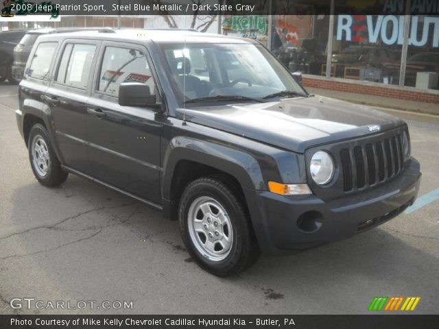 2008 Jeep Patriot Sport in Steel Blue Metallic