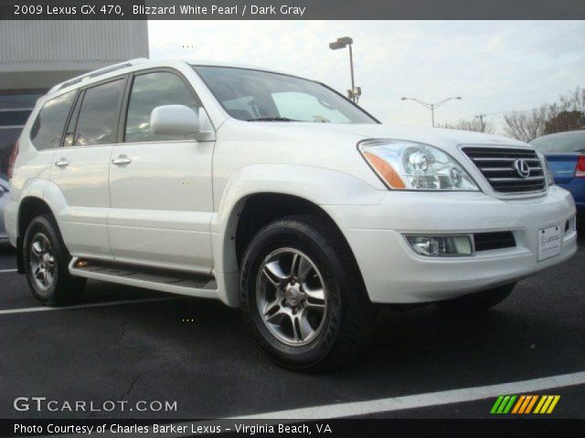 2009 Lexus GX 470 in Blizzard White Pearl