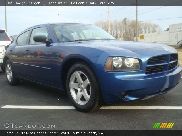2009 Dodge Charger SE in Deep Water Blue Pearl