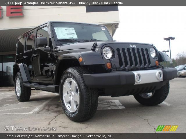 2011 Jeep Wrangler Unlimited Sahara 4x4 in Black