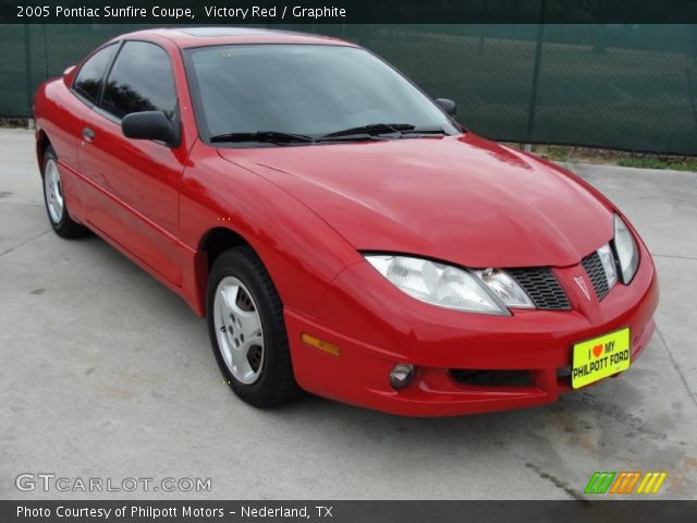 2005 Pontiac Sunfire Coupe in Victory Red