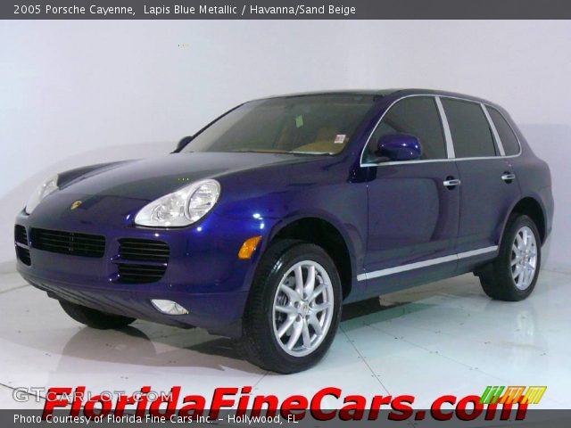 2005 Porsche Cayenne  in Lapis Blue Metallic