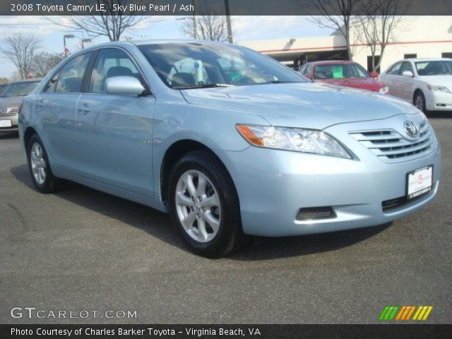 2008 Toyota Camry LE in Sky Blue Pearl