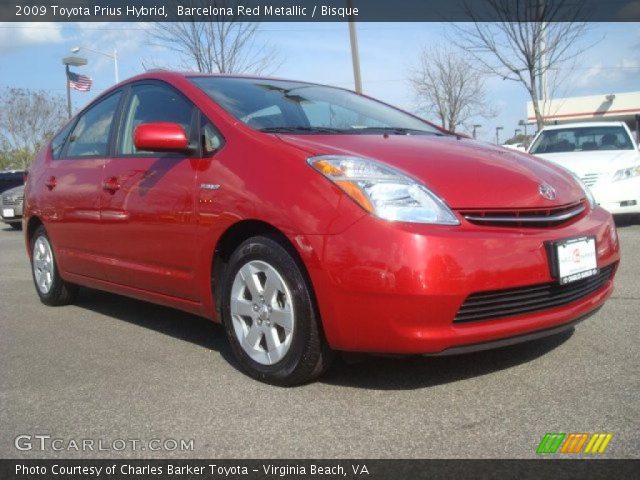 2009 Toyota Prius Hybrid in Barcelona Red Metallic
