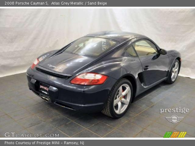 2008 Porsche Cayman S in Atlas Grey Metallic