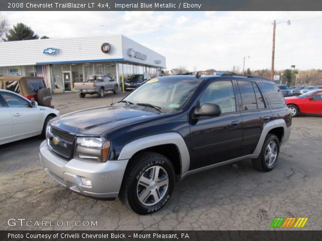 2008 Chevrolet TrailBlazer LT 4x4 in Imperial Blue Metallic