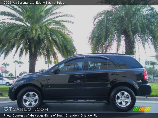 2006 Kia Sorento LX in Ebony Black