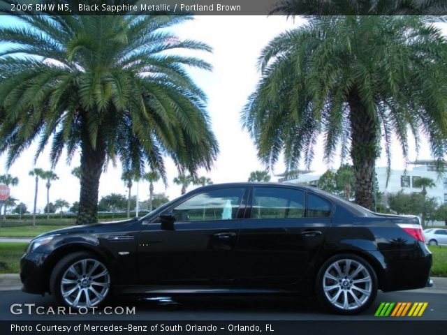 2006 BMW M5  in Black Sapphire Metallic