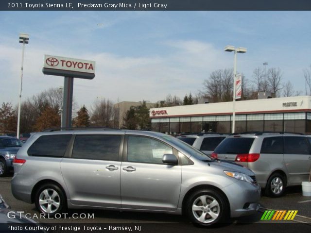 2011 Toyota Sienna LE in Predawn Gray Mica