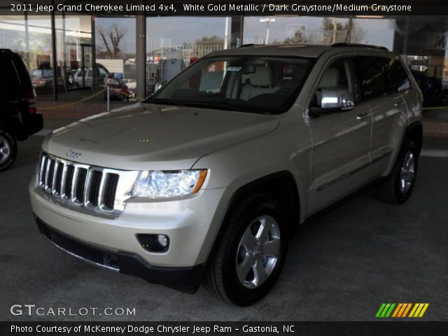 2011 Jeep Grand Cherokee Limited 4x4 in White Gold Metallic