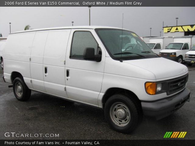 2006 Ford E Series Van E150 Commercial in Oxford White
