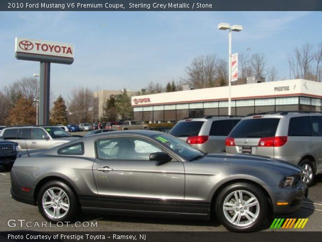 2010 Ford Mustang V6 Premium Coupe in Sterling Grey Metallic