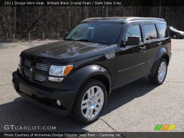 2011 Dodge Nitro Heat in Brilliant Black Crystal Pearl