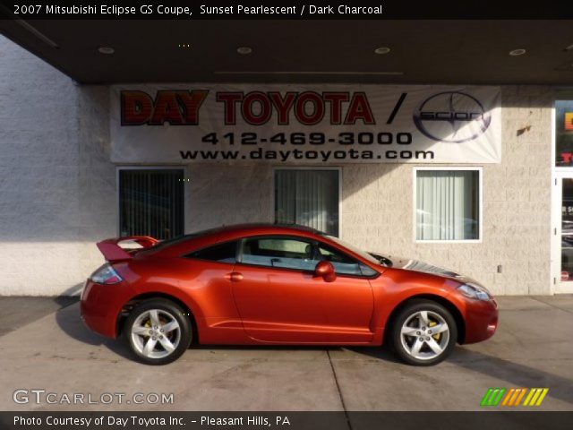 2007 Mitsubishi Eclipse GS Coupe in Sunset Pearlescent
