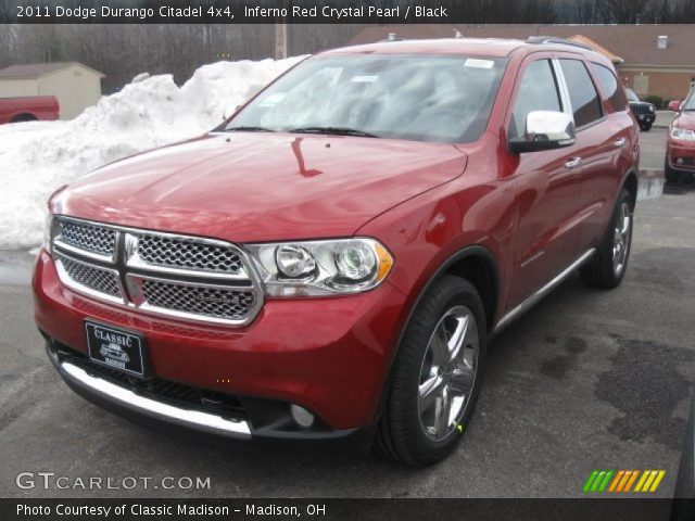 2011 Dodge Durango Citadel 4x4 in Inferno Red Crystal Pearl