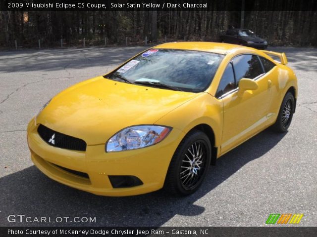 2009 Mitsubishi Eclipse GS Coupe in Solar Satin Yellow