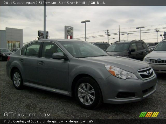 2011 Subaru Legacy 2.5i Premium in Steel Silver Metallic