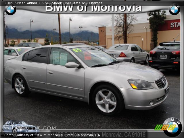 2005 Nissan Altima 3.5 SE in Sheer Silver Metallic