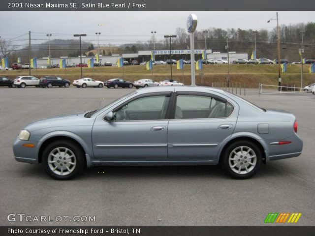 2001 Nissan Maxima SE in Satin Blue Pearl