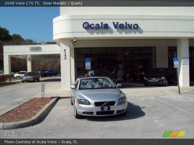 2008 Volvo C70 T5 in Silver Metallic