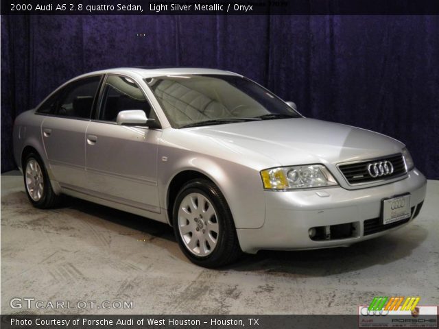 2000 Audi A6 2.8 quattro Sedan in Light Silver Metallic