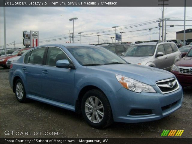 2011 Subaru Legacy 2.5i Premium in Sky Blue Metallic