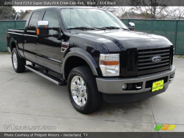 2009 Ford F250 Super Duty FX4 Crew Cab 4x4 in Black
