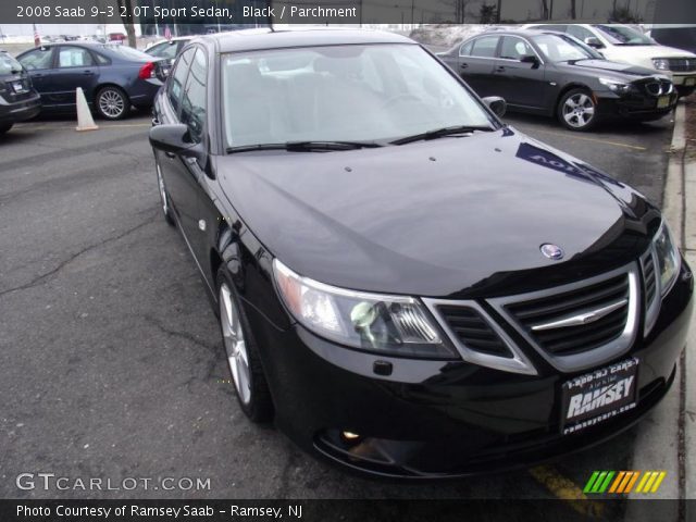 2008 Saab 9-3 2.0T Sport Sedan in Black