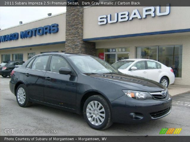 2011 Subaru Impreza 2.5i Premium Sedan in Dark Gray Metallic