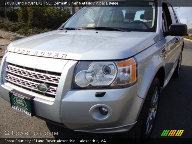 2008 Land Rover LR2 HSE in Zermatt Silver Metallic