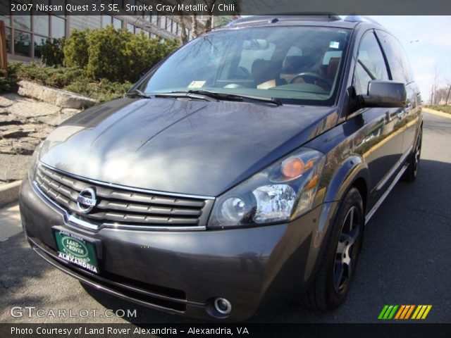 2007 Nissan Quest 3.5 SE in Smoke Gray Metallic