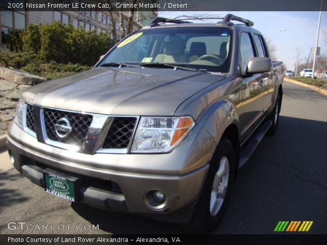 2005 Nissan Frontier LE Crew Cab in Granite Metallic