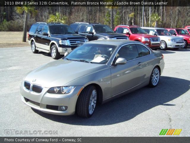 2010 BMW 3 Series 328i Convertible in Platinum Bronze Metallic