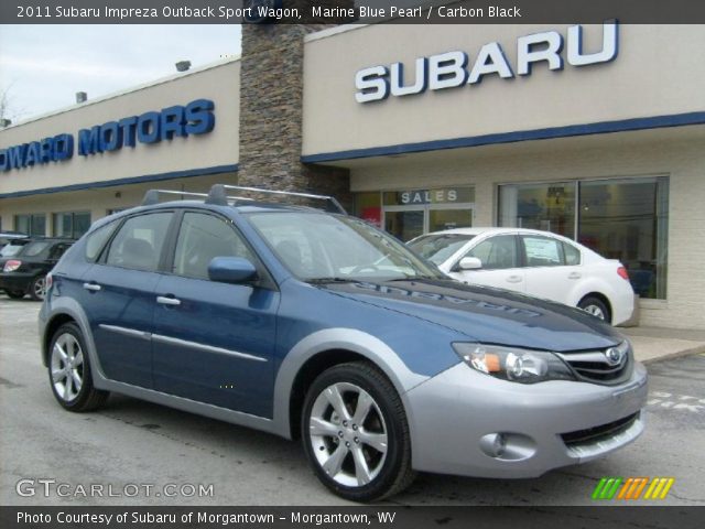 2011 Subaru Impreza Outback Sport Wagon in Marine Blue Pearl
