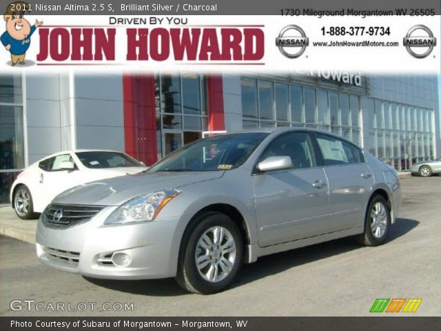 2011 Nissan Altima 2.5 S in Brilliant Silver