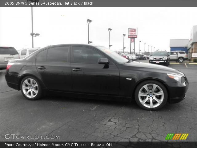2005 BMW 5 Series 545i Sedan in Jet Black