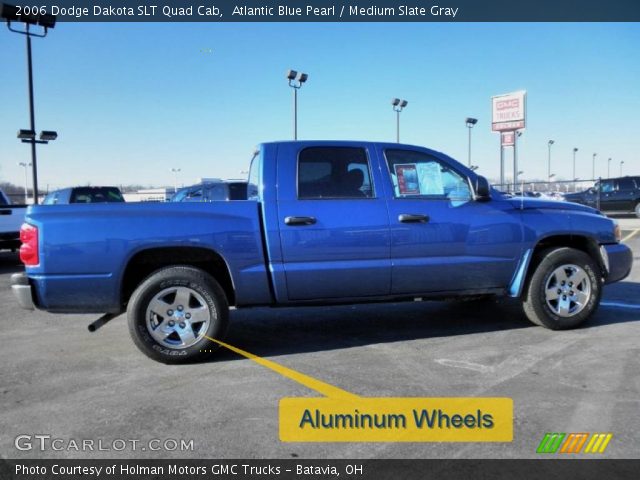 2006 Dodge Dakota SLT Quad Cab in Atlantic Blue Pearl