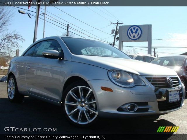 2011 Volkswagen Eos Lux in Reflex Silver Metallic