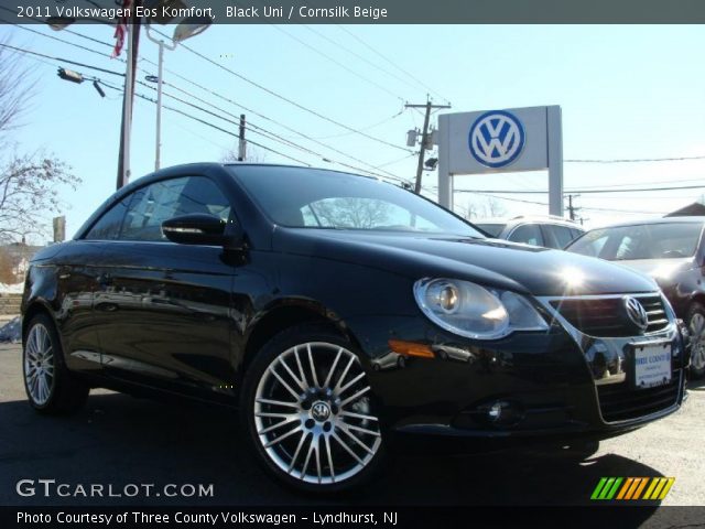 2011 Volkswagen Eos Komfort in Black Uni