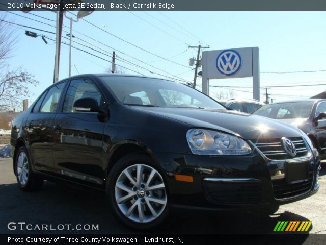 2010 Volkswagen Jetta SE Sedan in Black