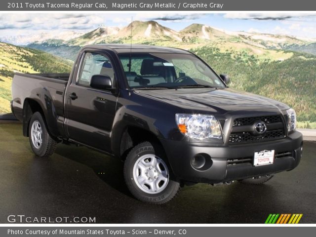 2011 Toyota Tacoma Regular Cab in Magnetic Gray Metallic