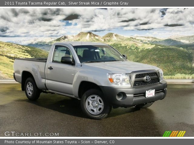 2011 Toyota Tacoma Regular Cab in Silver Streak Mica