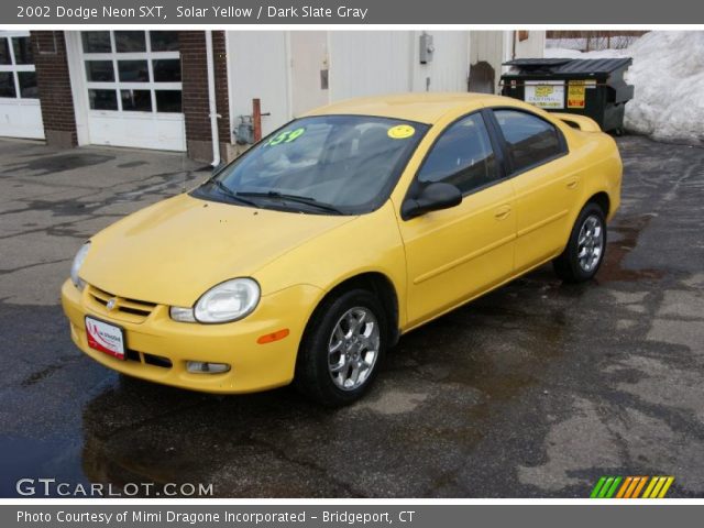 2002 Dodge Neon SXT in Solar Yellow