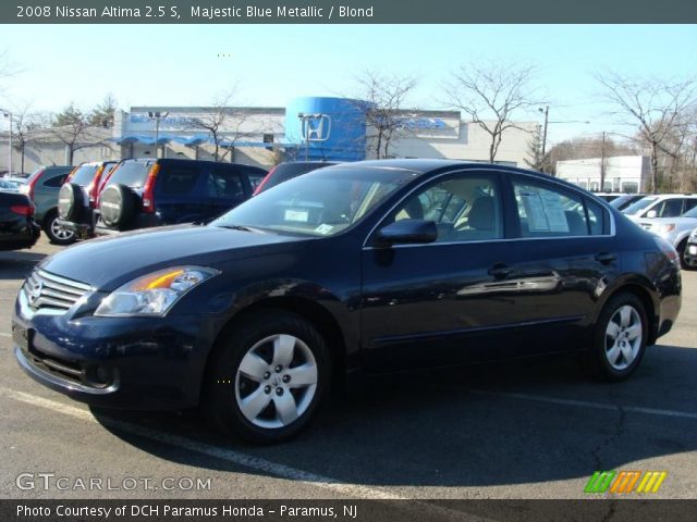 2008 Nissan Altima 2.5 S in Majestic Blue Metallic