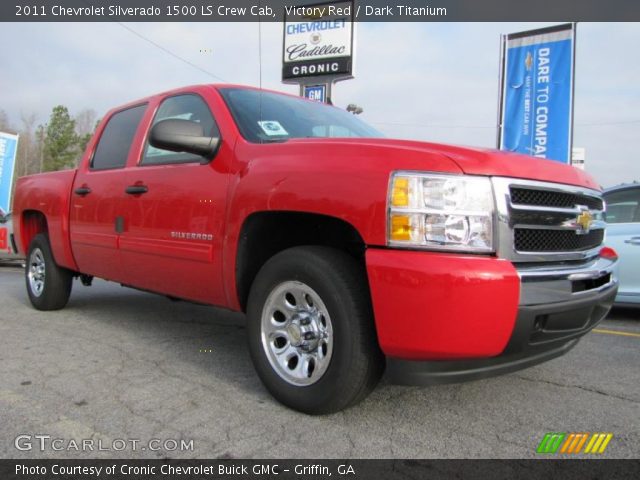 2011 Chevrolet Silverado 1500 LS Crew Cab in Victory Red