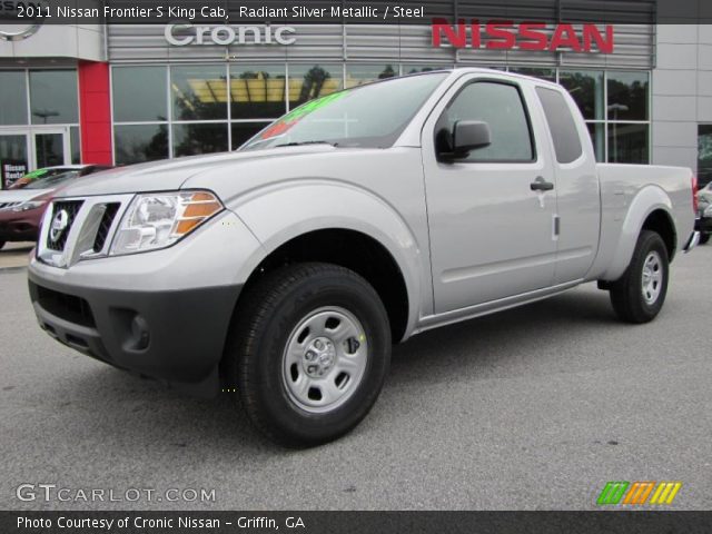2011 Nissan Frontier S King Cab in Radiant Silver Metallic