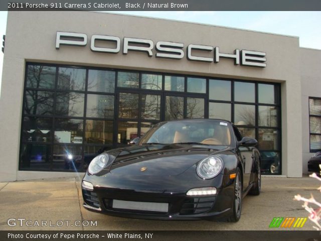 2011 Porsche 911 Carrera S Cabriolet in Black