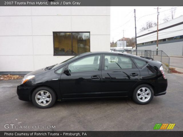 2007 Toyota Prius Hybrid in Black