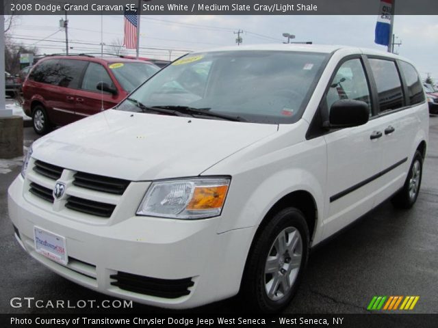2008 Dodge Grand Caravan SE in Stone White